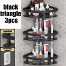 Wall mounted shower shampoo rack bathroom rack towel rack diamond free stand tripod wall hanging corner rectangular stand
