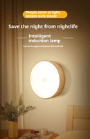 Hot Selling 1pc Wireless  Motion Sensor Night Light   LED Detector Lamp for Staircase, Bedroom, Closet, and Room Decor